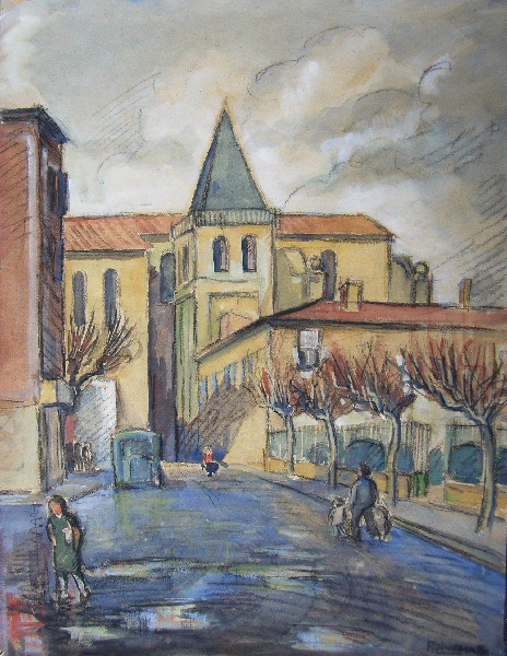 Cathédrale St Benoit, Pierre Rivemale, 2e quart 20e siècle