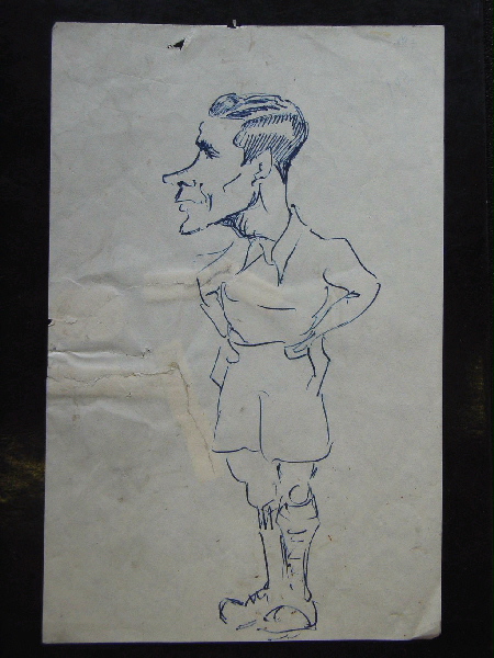 Joueur (arbitre ?), Pierre Rivemale, 2e quart 20e siècle