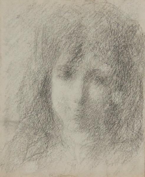 Tête d'enfant, Marcel Briguiboul, 1857-1892