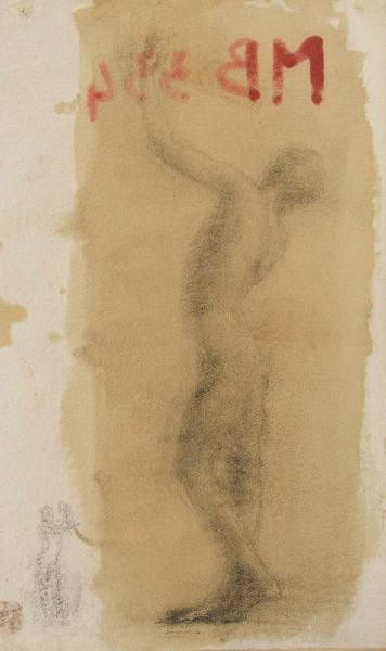 Etude pour Narcisse, Marcel Briguiboul, 1857-1892