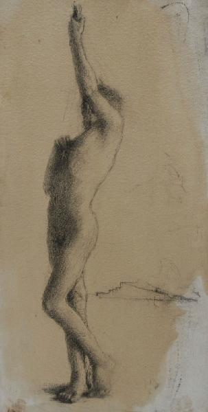 Etude pour Narcisse, Marcel Briguiboul, 1857-1892
