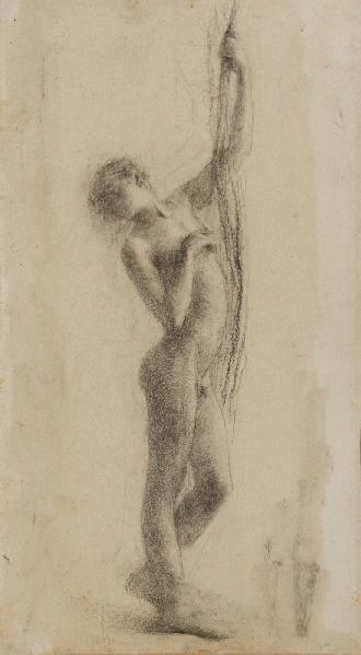 Etude pour Narcisse, Marcel Briguiboul, 1857-1892