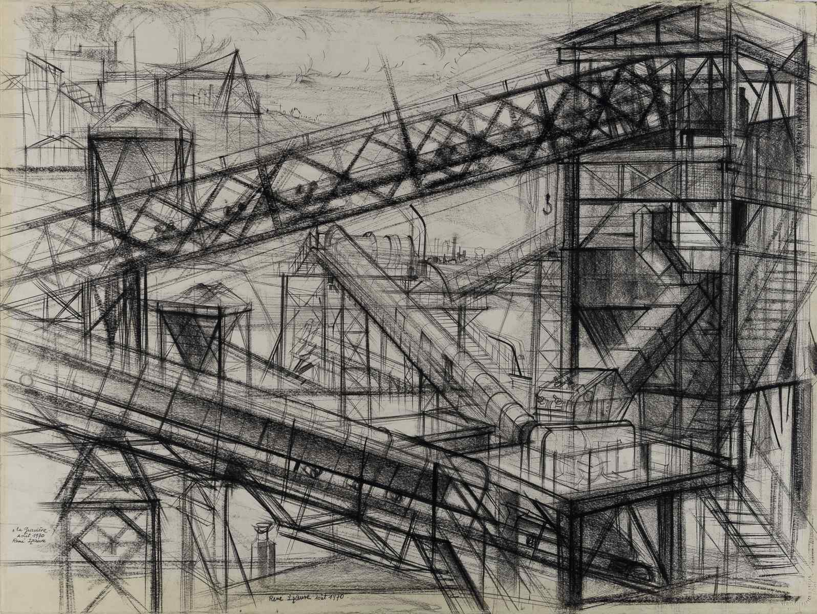La Gravière, René Izaure, 1970