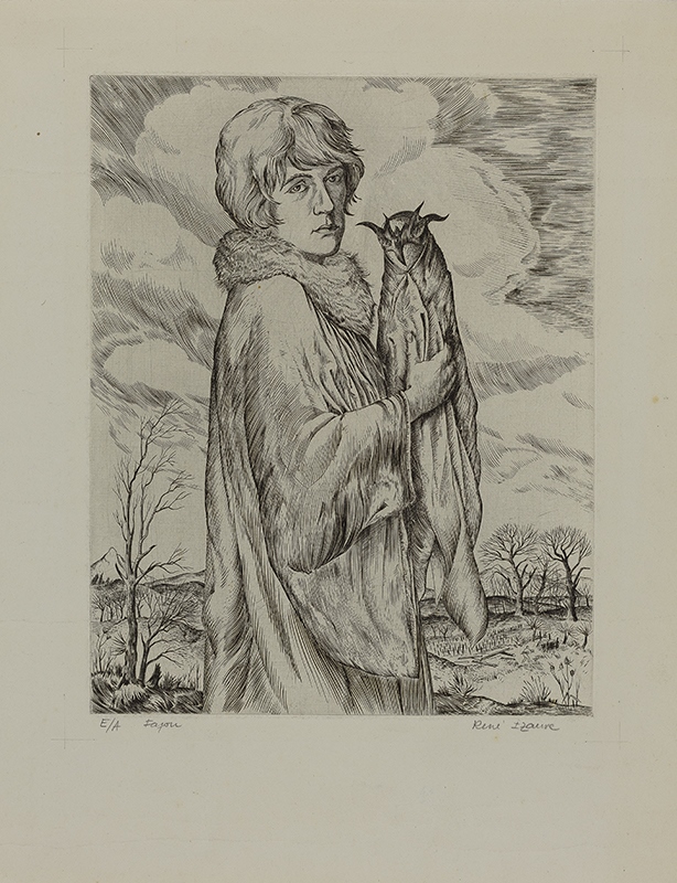 Portrait de Fazou, René Izaure