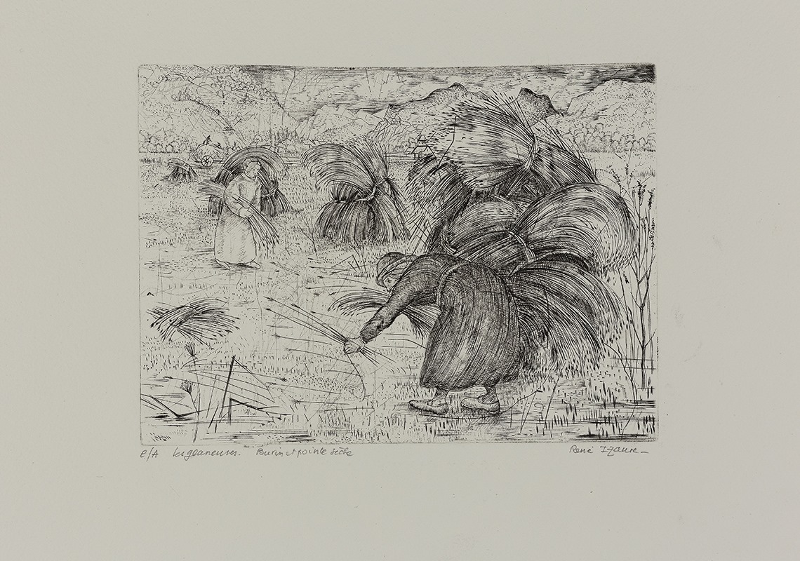 La Glaneuse, René Izaure