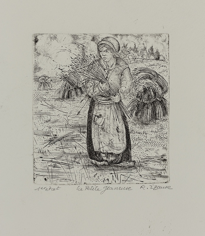 La Petitte glaneuse, René Izaure