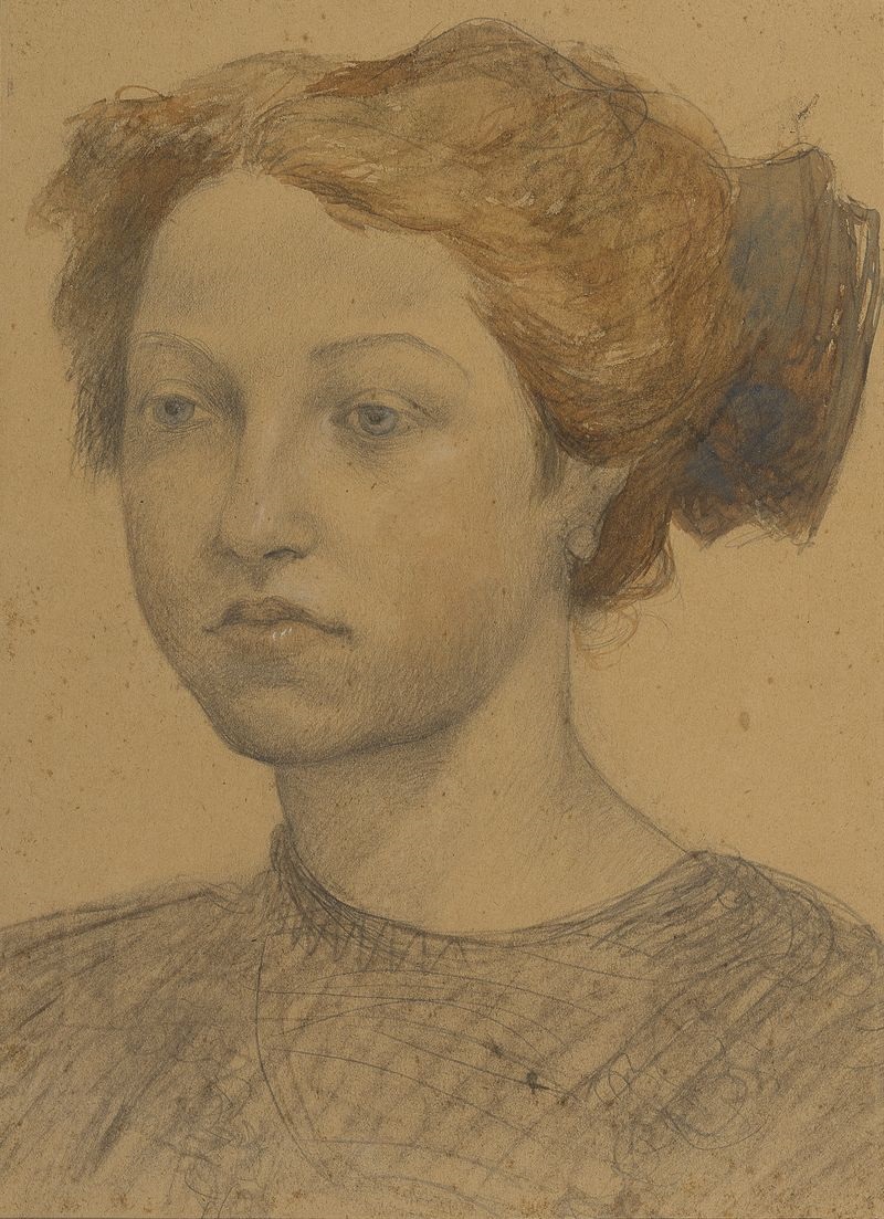 Portrait de Jeune fille, Pablo Gargallo, 1898-1900