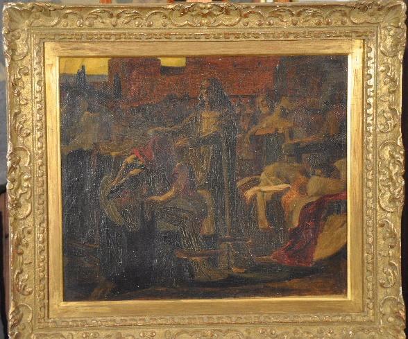 Christ guérissant les malades, Clément Gontier, 1902,1903