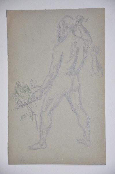 Forgeron au travail, Clément Gontier, 4e quart 19e siècle, 1er quart 20e siècle