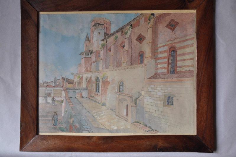 Saint Alain vue de la Manoeuvre, Etienne Mazas, 4e quart 19e siècle, 1er quart 20e siècle