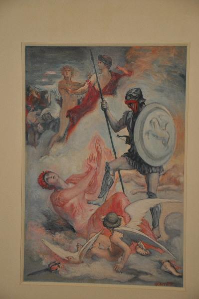 Vénus blessée par Diomède, Clément Gontier, 1910