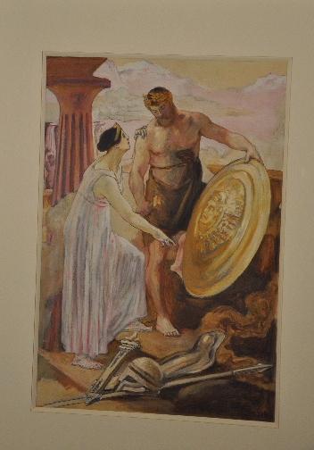 Bouclier d'Achille, Clément Gontier, 1910