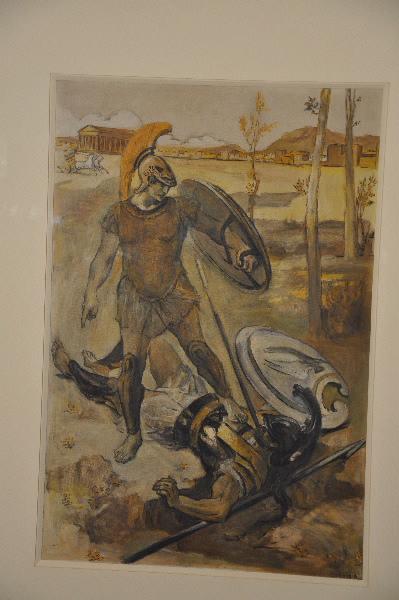Mort d'Hector, Clément Gontier, 1910