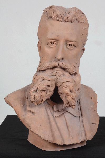 Buste d'homme, Gabriel Pech, 1880