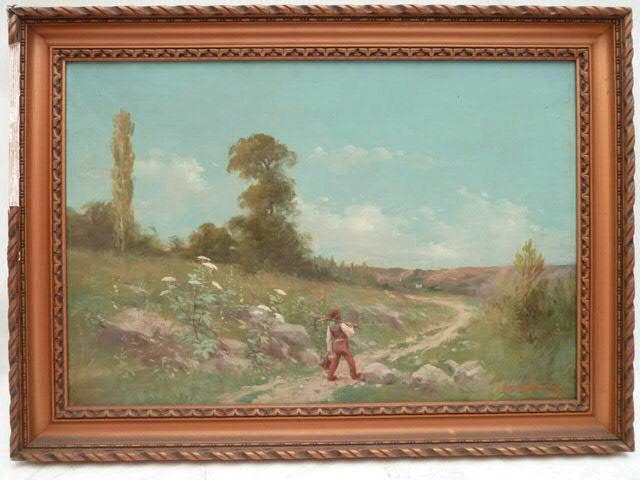 Retour aux champs, Alexandre Serres, 1893