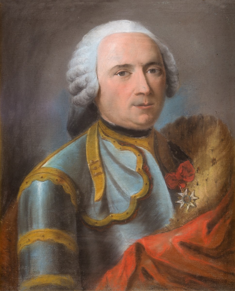 Portrait d’homme en armure d’apparat, 18e siècle