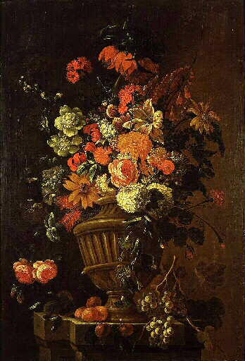 Vase de fleurs, Jean-Baptiste Monnoyer, 17e siècle