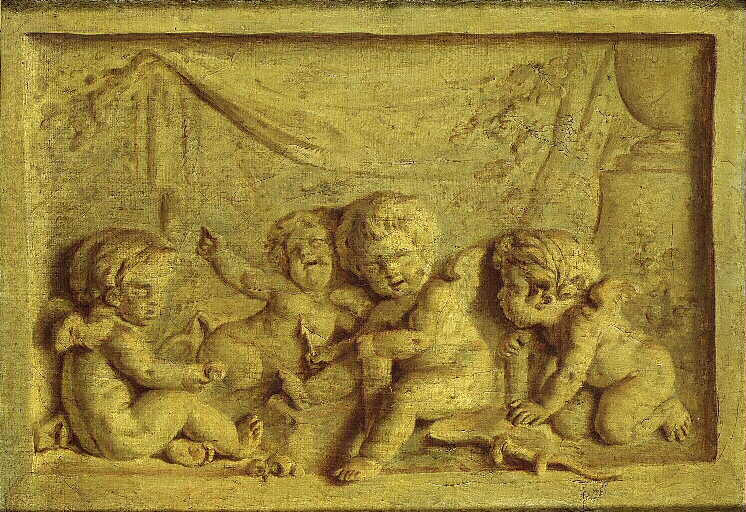 Groupe d'amours, Piat Joseph Sauvage, 2e moitié 18e siècle, 1er quart 19e siècle