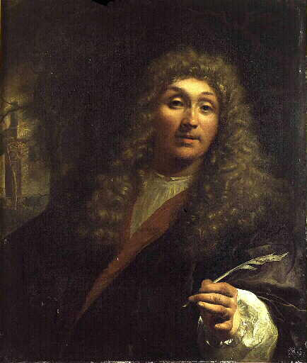 Portrait d'un écrivain, Adriaen Van der Werff, 4e quart 17e siècle, 1er quart 18e siècle