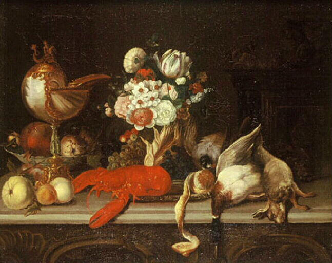 Nature morte au homard_0