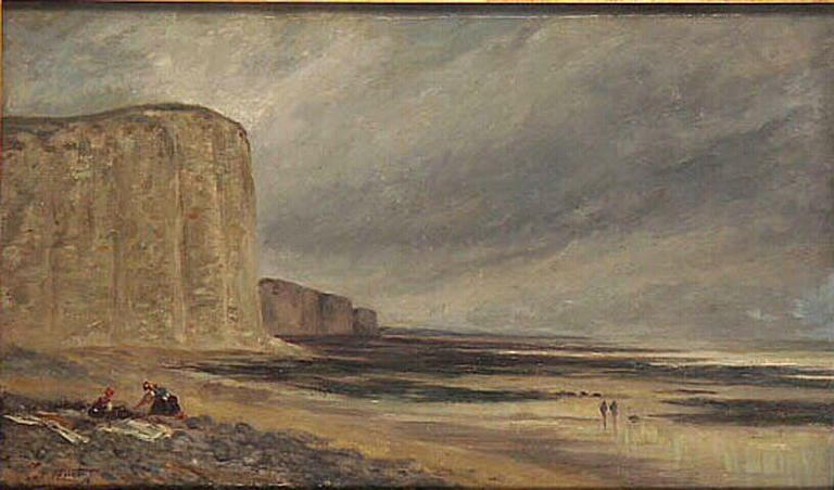 Marine : Falaises au bord de la mer_0