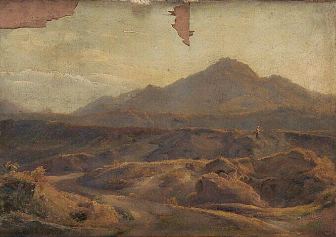 Vue des environs de Castelgandolfo, Louise Joséphine Sarazin De Belmont, 1854