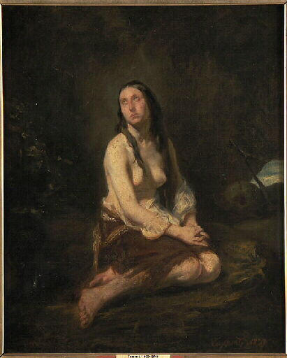 La Madeleine repentante, Octave Tassaert, 1837