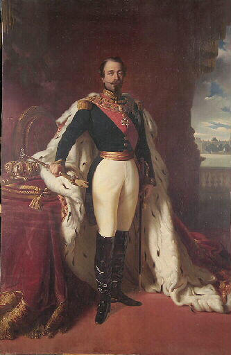 Portrait de Napoléon III, Franz Xavier Winterhalter, 1855 vers