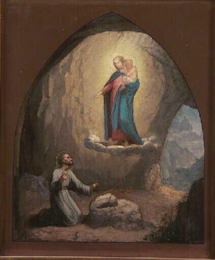 La Vierge apparaît à saint Ignace_0