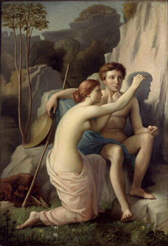 L'Invention du dessin, Louis Lamothe, 1865
