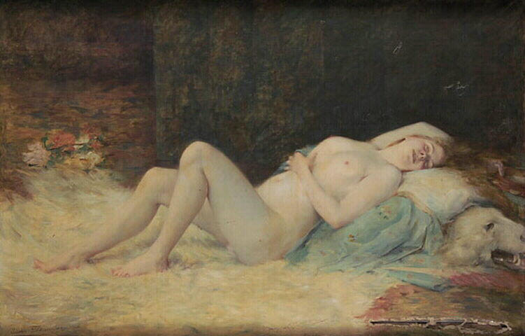 Le Repos, Sarkis Diranian, 1892