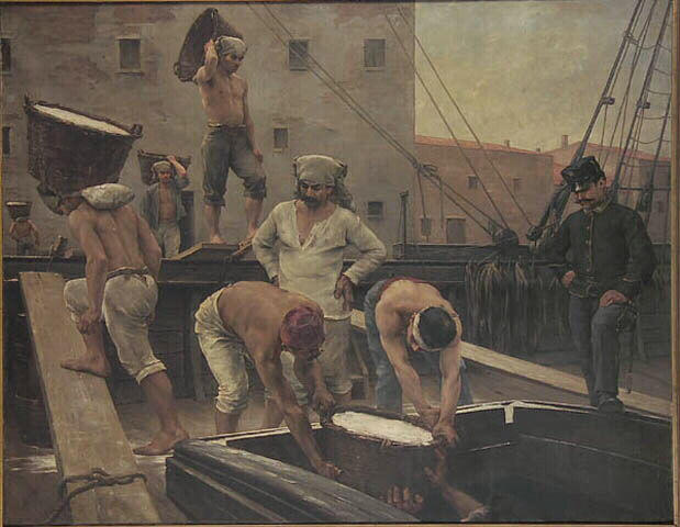 Les Porteurs de sel à Venise_0