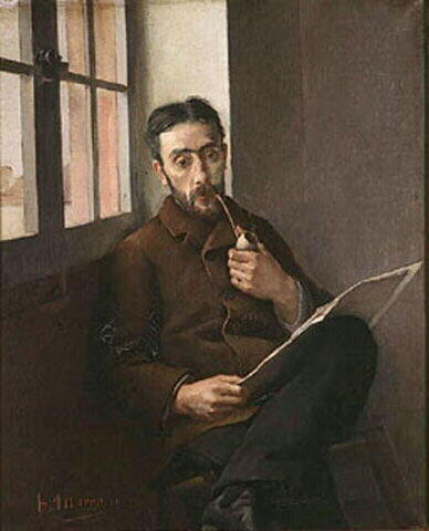 Portrait de Py, Henri Marre, 1889