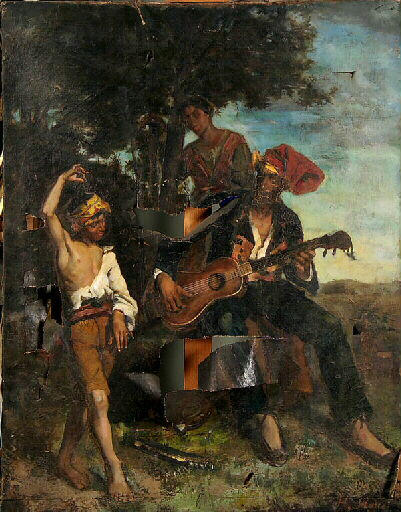 Bohémiens, Henri Marre, 1881 avant