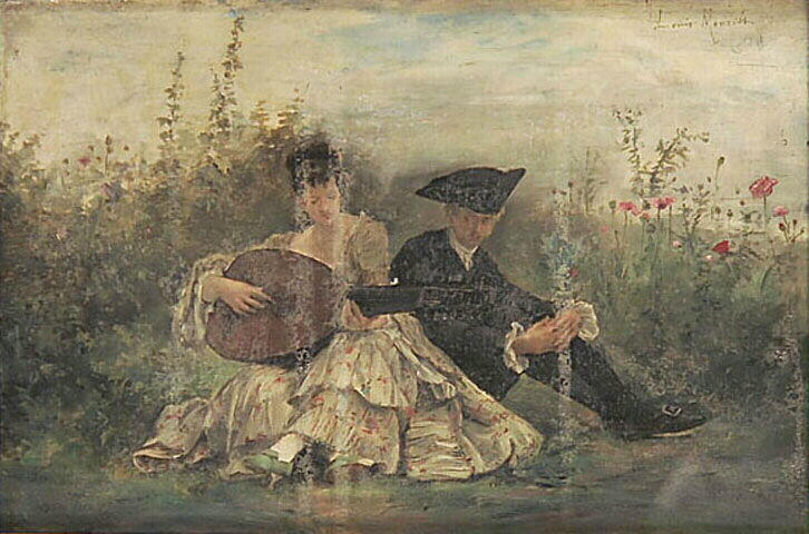Mélodie, Louis Monzies, 1873