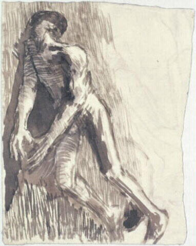 Césette : Personnage couché sur la terre_1