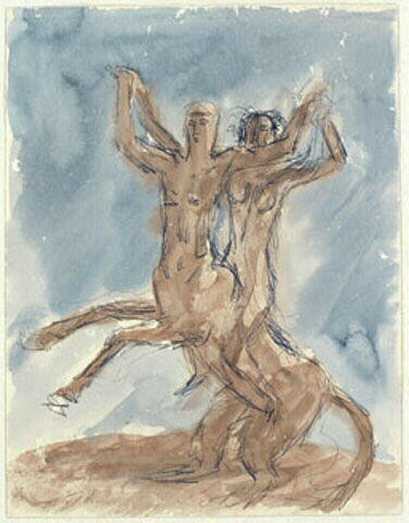 Le rapt, Antoine Bourdelle, 4e quart 19e siècle, 1ère moitié 20e siècle