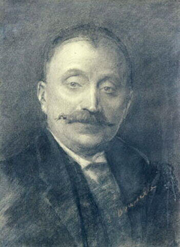 Portrait d'André Ducom, Antoine Bourdelle, 4e quart 19e siècle, 1ère moitié 20e siècle