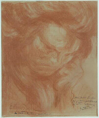 Beethoven, Antoine Bourdelle, 4e quart 19e siècle, 1ère moitié 20e siècle