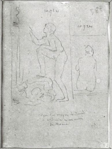 Oedipe et la baigneuse Valpinçon_0