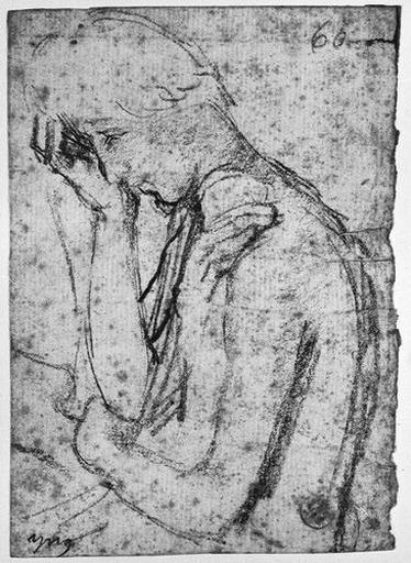 Seleucos (?) de profil à gauche, pleurant, avec le bras d'Antiochos_0