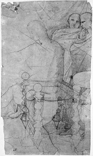 Auguste, Mécène et Agrippa (Et silhouette de mobilier)_0