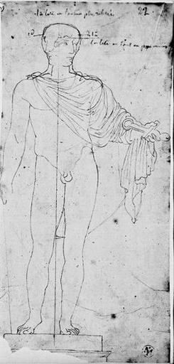 Statue de Marcellus (Nu, une draperie sur les épaules.)_0