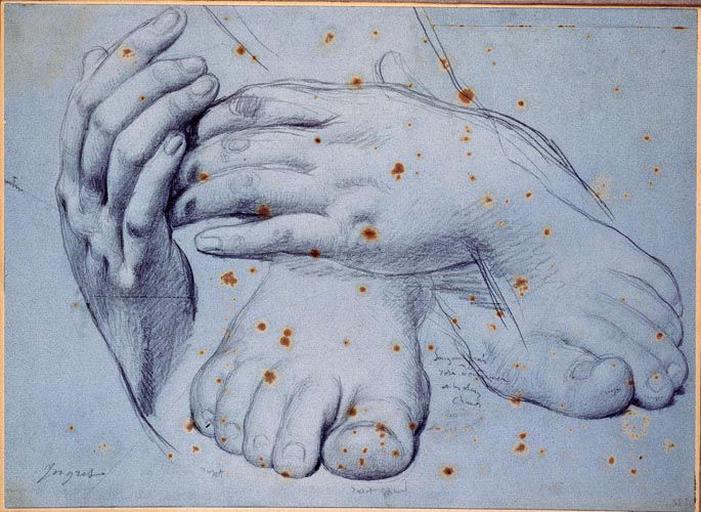 La Vierge (mains et pieds)_0