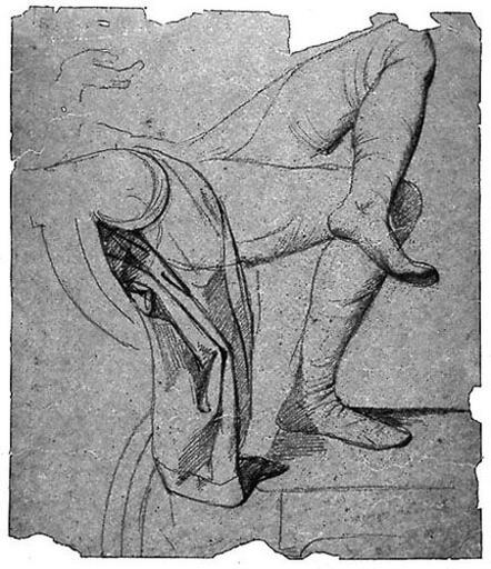 L'Arétin (Ses jambes et sa main droite)_0