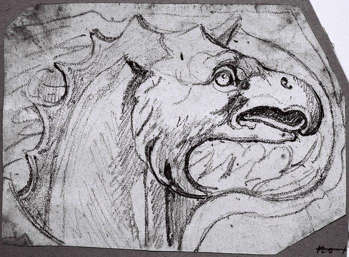 Tête de griffon (de profil à droite)_0