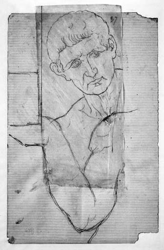 Aristarque (sa tête) et Alexandre (son bras)_0