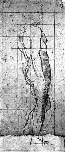 Euripide (Nu, de profil). Verso : Homme nu, de face_0