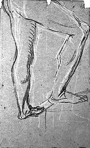 Euripide (Ses jambes, avec le pied droit sur une marche)_0