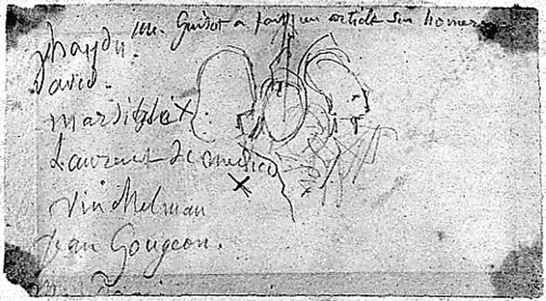 Raphaël, Sapho et Alcibiade (Leurs têtes en silhouettes)_0